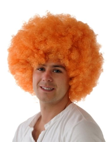 Hair - Wig Afro Orange