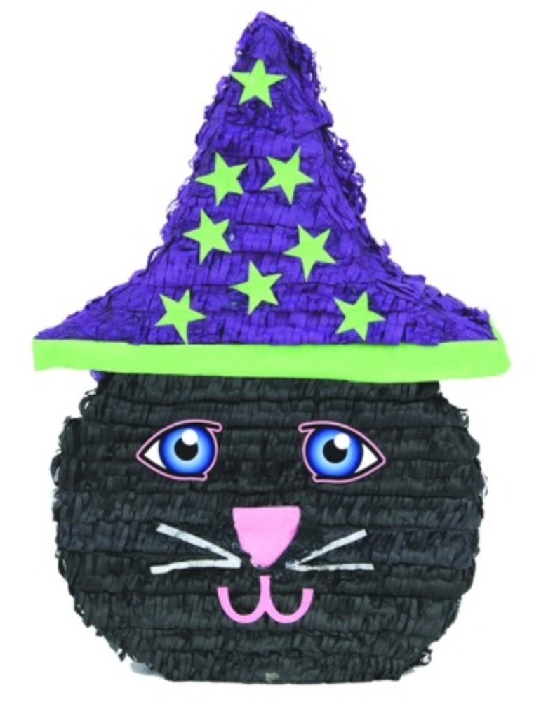 Pinata Animal Cat with Hat