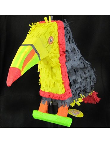 Pinata 3D Design Bird Toucan Black