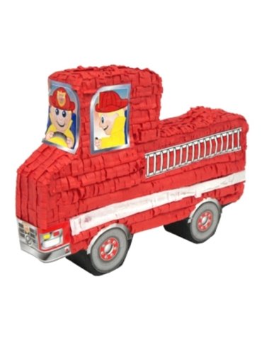 Pinata Fire Engine Red