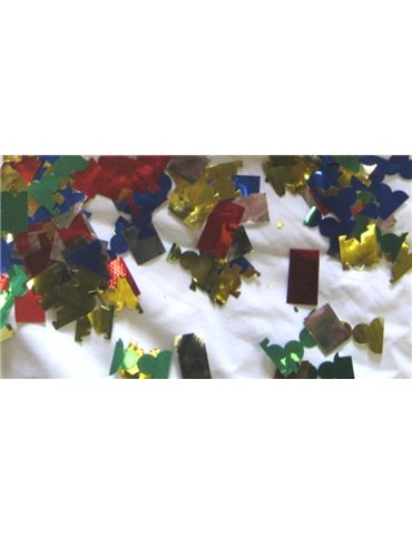 Confetti Sparkling Foil pieces 100gm Mu