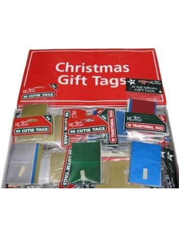 Gift Tags 10 Plain Foil in Packet