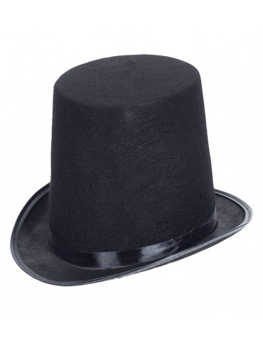 FELT EXTRA TALL TOP HAT 20cm