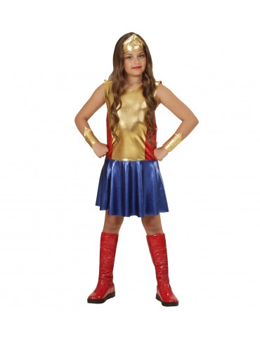 WONDER GIRL (dress headpiece cuffs) Childrens