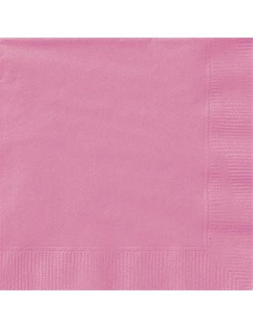 20 HOT PINK LUNCH NAPKINS