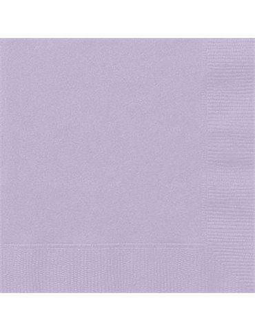 20 LAVENDER LUNCH NAPKINS