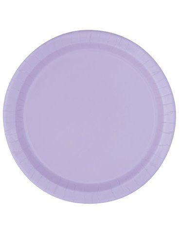 20 LAVENDER 7'' PLATES