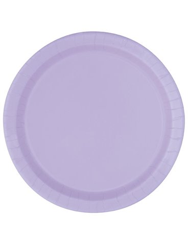 16 LAVENDER 9" PLATES