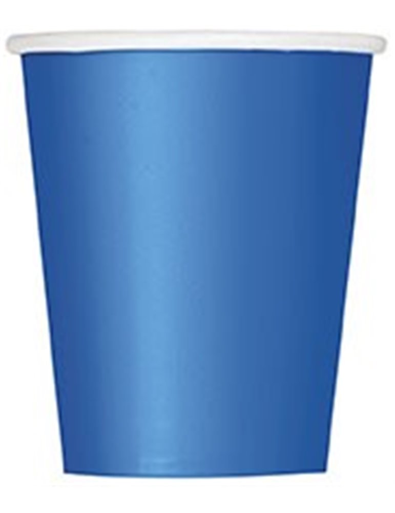 14 ROYAL BLUE 9 OZ. CUPS