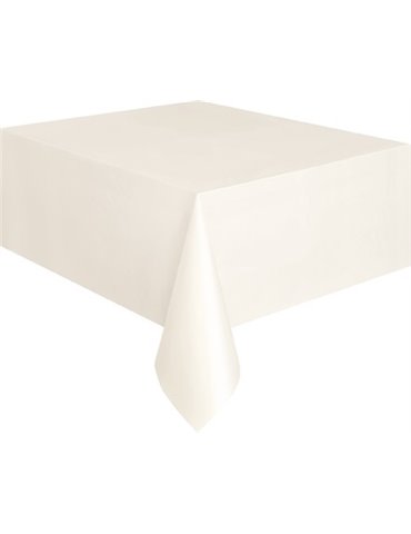 IVORY TABLECOVER 54X108 