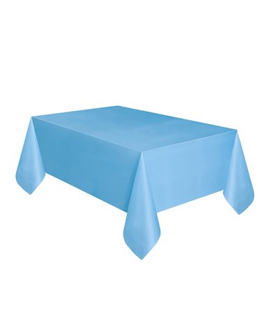 POWDER BLUE TABLECOVER 54X108