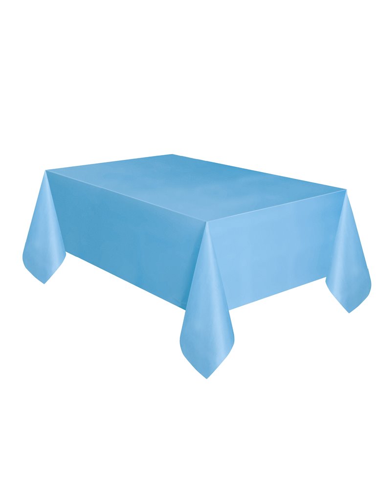 POWDER BLUE TABLECOVER 54X108