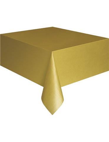 GOLD TABLECOVER 54X108 