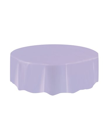 LAVENDER ROUND TABLECOVER 84 DIA