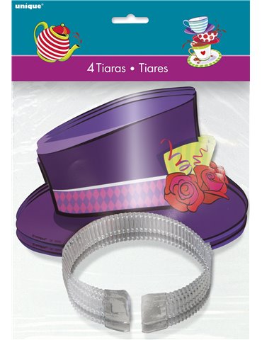 4 MAD TEA PARTY TOP HAT TIARAS