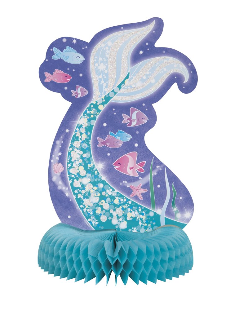 MERMAID HONEYCOMB CENTREPIECE-14"