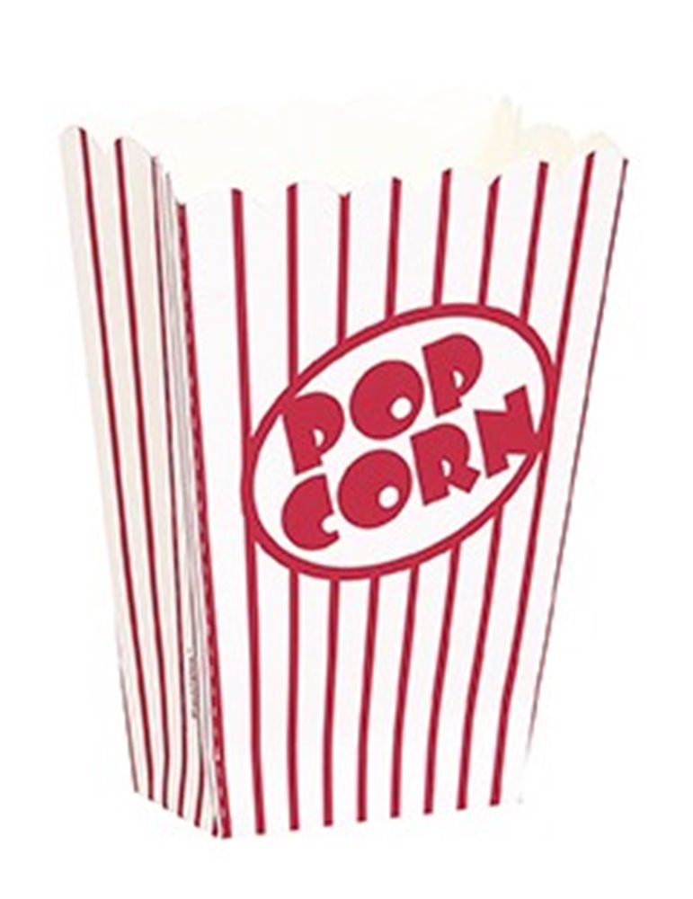 8 SMALL POPCORN BOXES