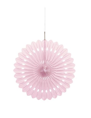 DECORATIVE FAN 16" LOVELY PINK