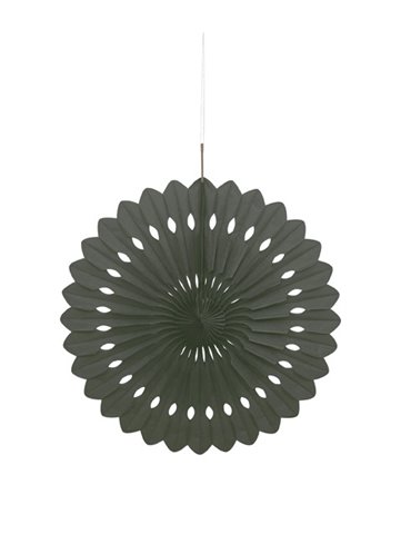 DECORATIVE FAN 16" BLACK