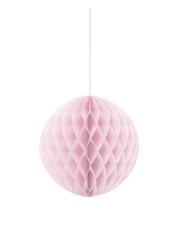 HONEYCOMB BALL 8" LOVELY PINK