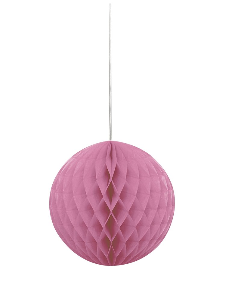 HONEYCOMB BALL 8" HOT PINK