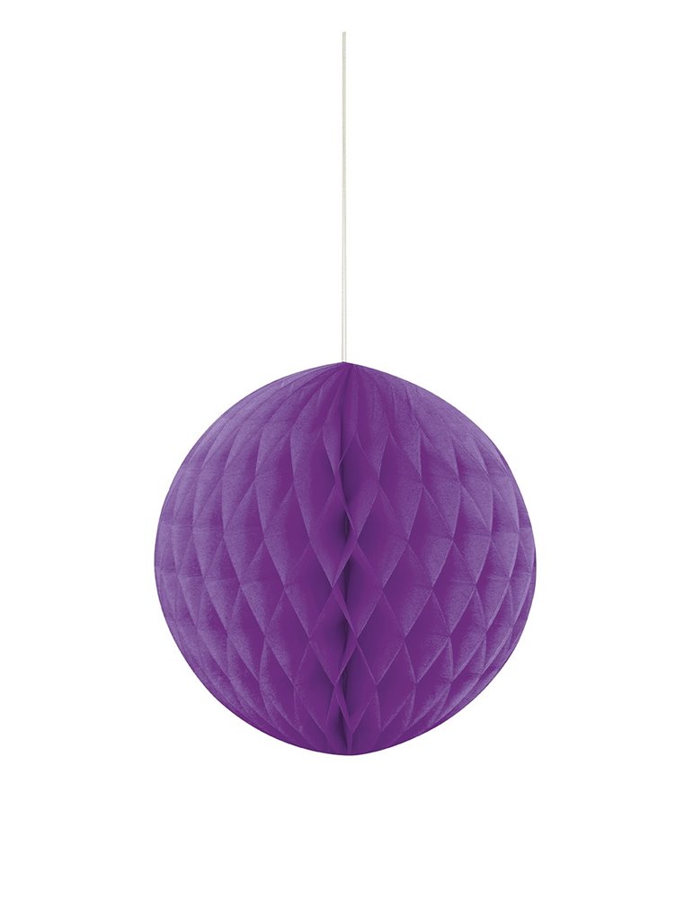 HONEYCOMB BALL 8" PRETTY PURPLE