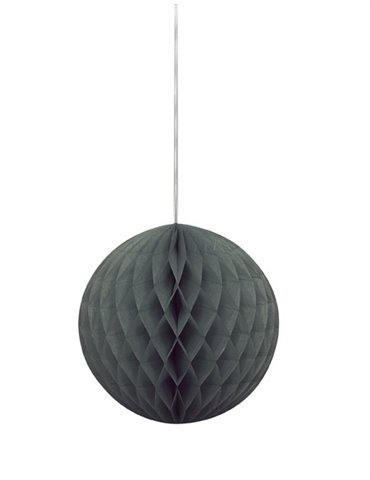 HONEYCOMB BALL 8" BLACK