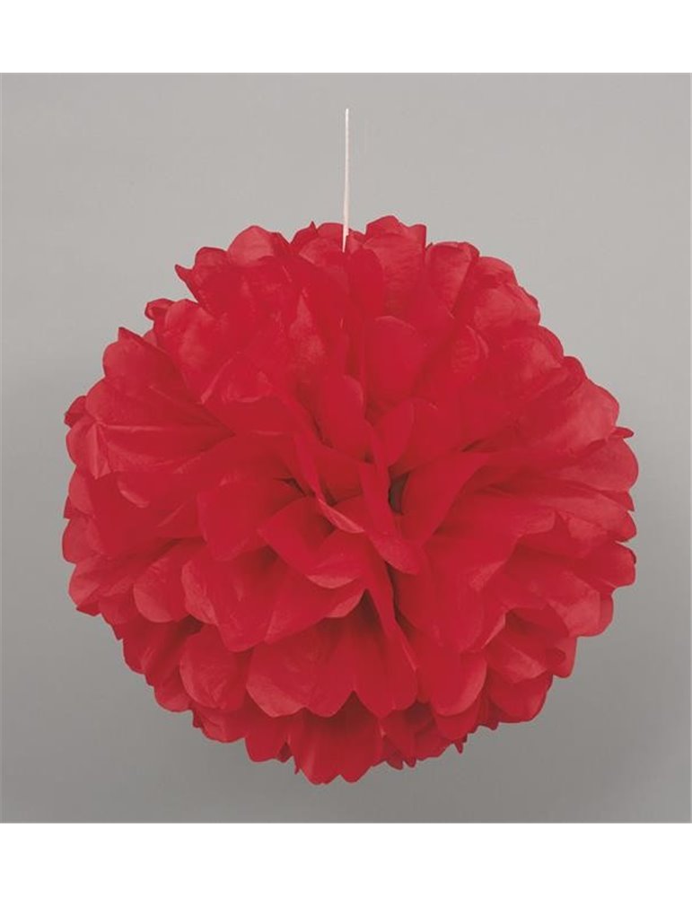 PUFF DECOR 16" RED