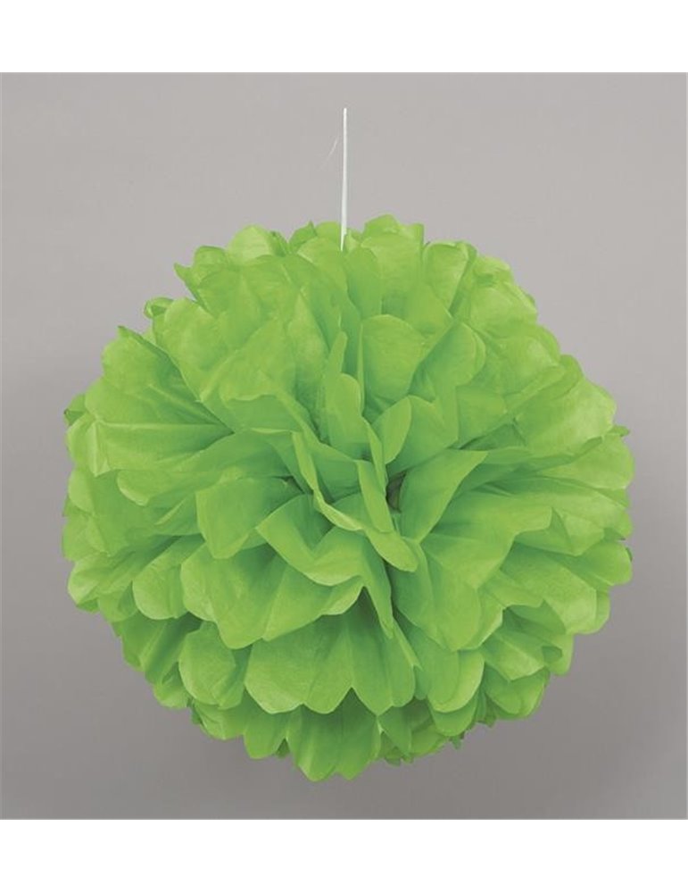 PUFF DECOR 16" LIME GREEN