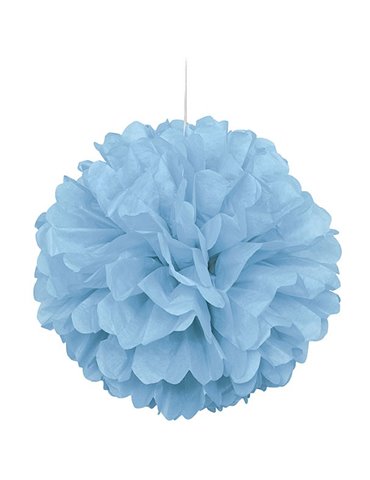 PUFF DECOR 16" POWDER BLUE