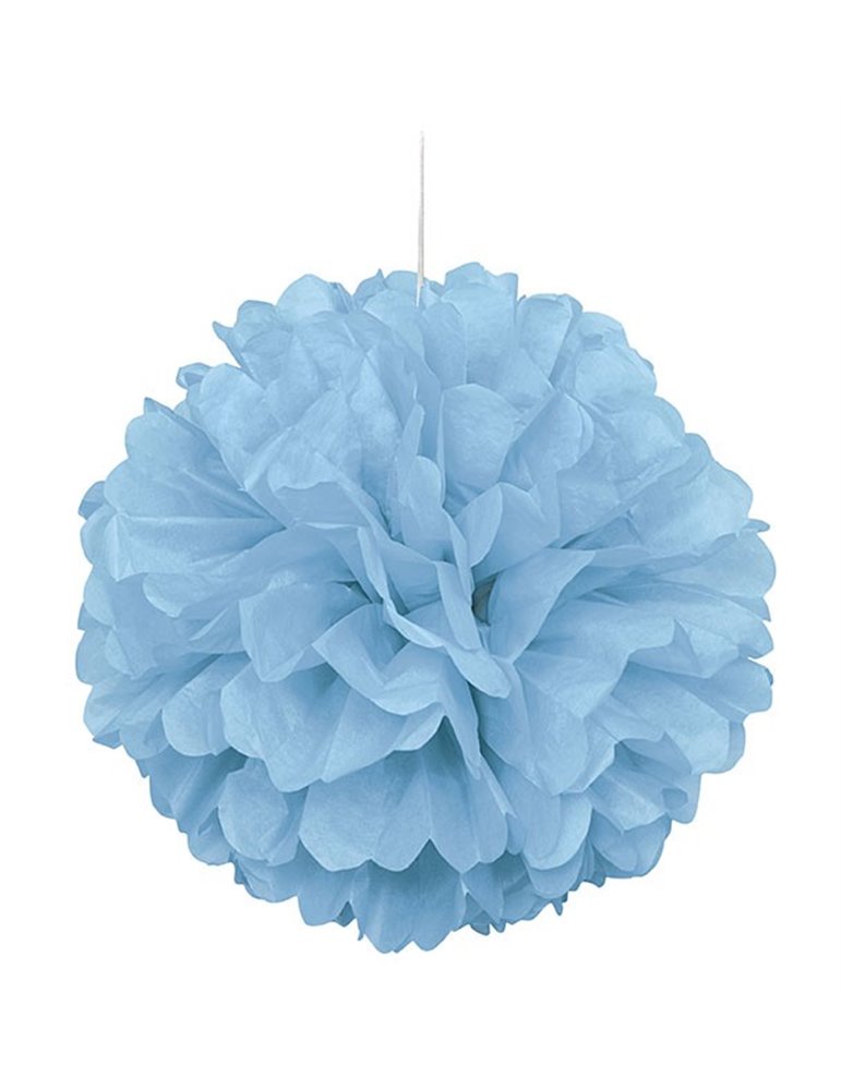 PUFF DECOR 16" POWDER BLUE