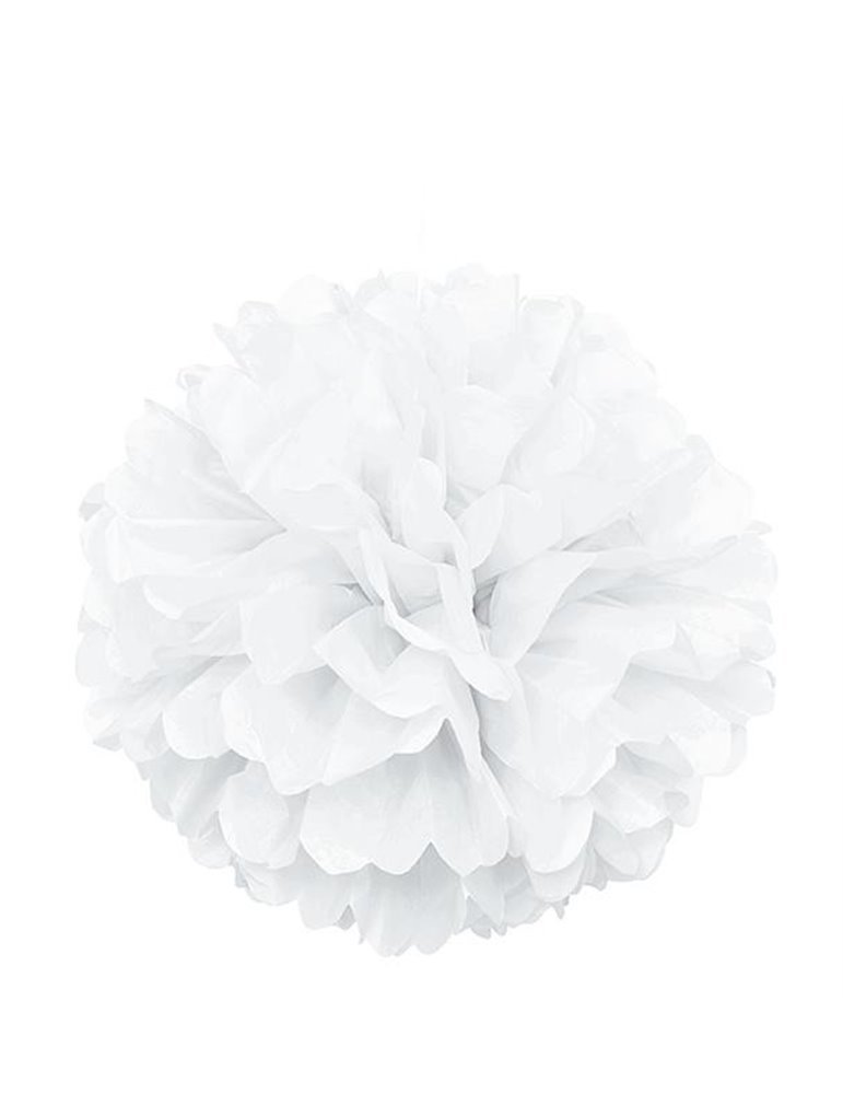 PUFF DECOR 16" WHITE