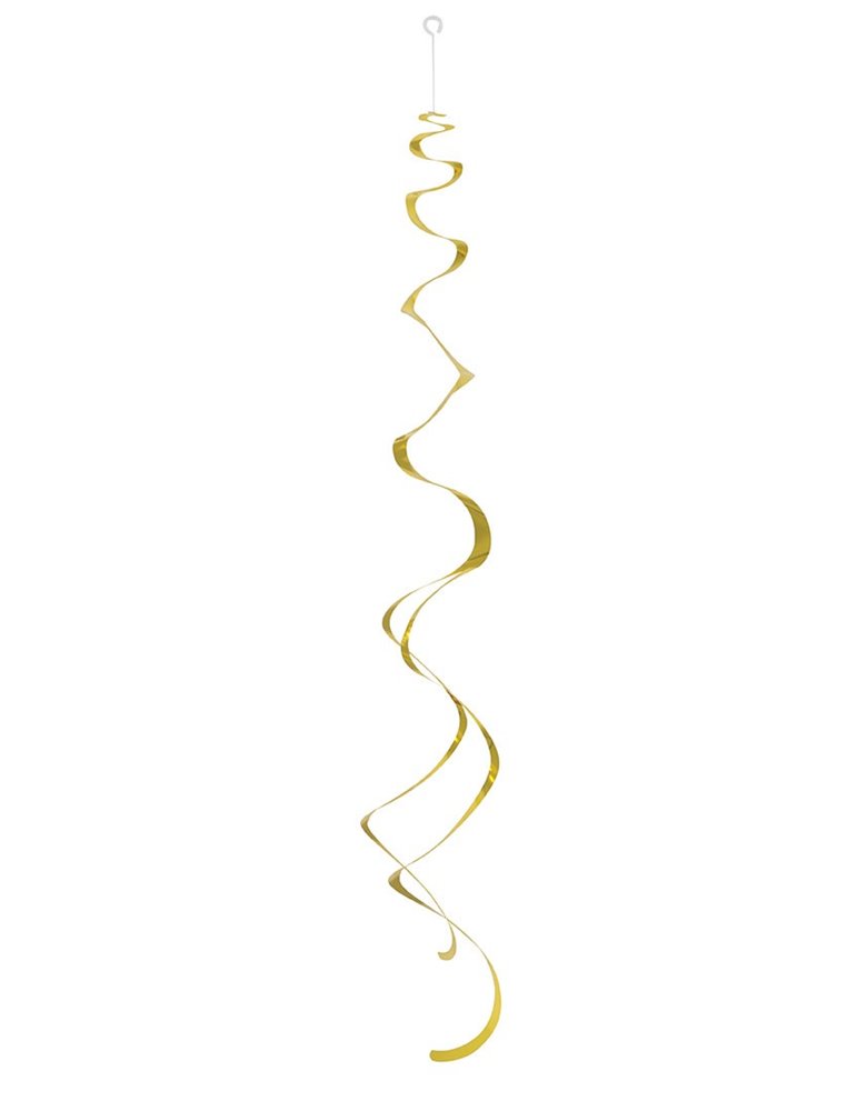 8 GOLD SWIRL DECORATION