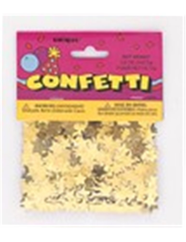 GOLD STAR CONFETTI .5 OZ