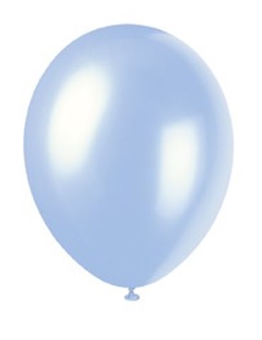 8 12'' PRL SKY BLUE BALLOONS