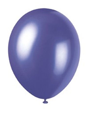 8 12'' PRL ELECTRIC PURPLE BALLOONS