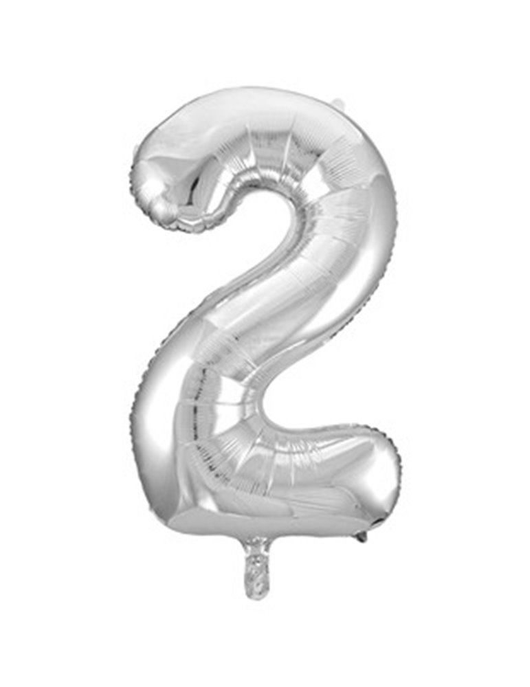 34" PKG SILVER GLITZ FOIL BALLOON-2