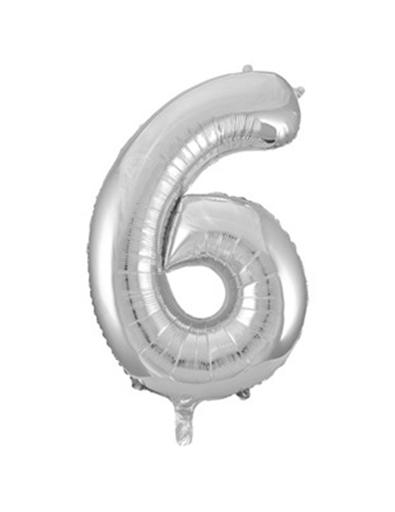 34" PKG SILVER GLITZ FOIL BALLOON-6