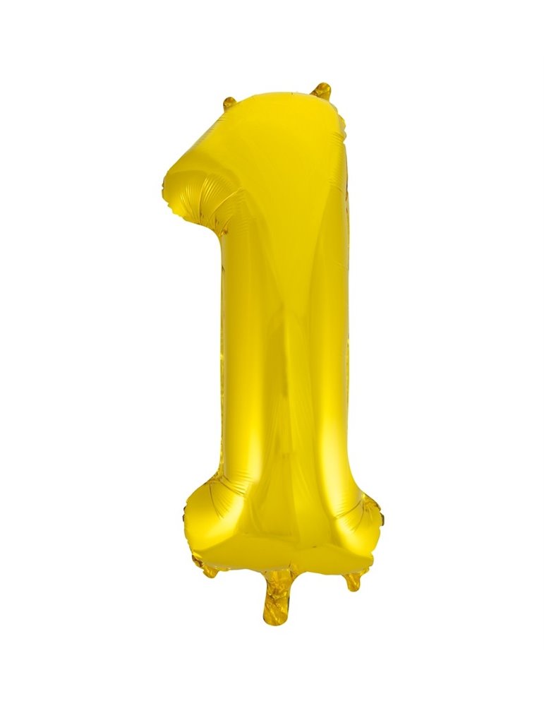 34" PKG GOLD GLITZ FOIL BALLOON-1