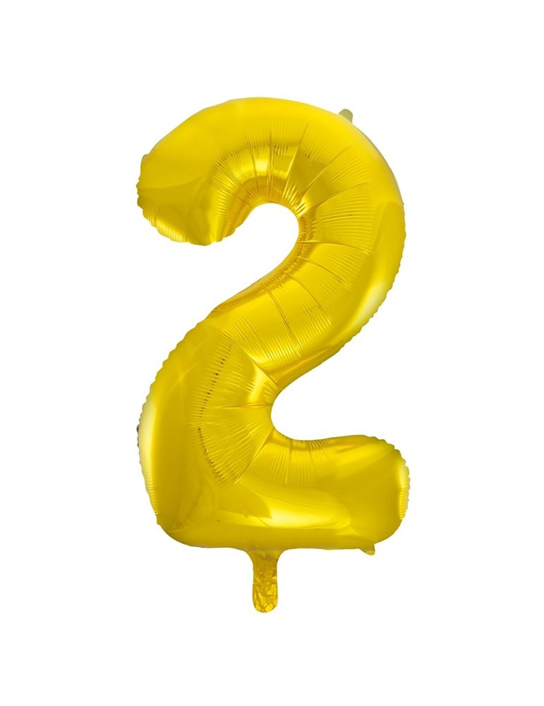 34" PKG GOLD GLITZ FOIL BALLOON-2