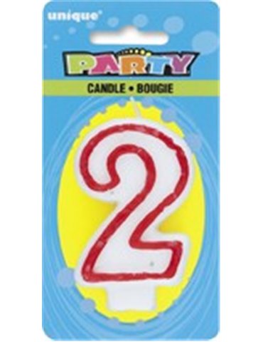 DELUXE NUMERL BIRTHDAY CANDLE 2