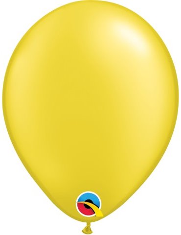 Pearl Yellow Pack of 100 5" latex balloons