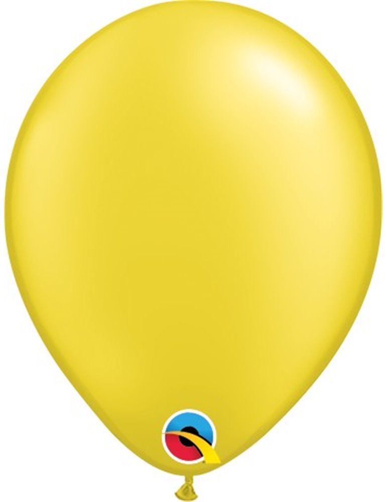 Pearl Yellow Pack of 100 5" latex balloons