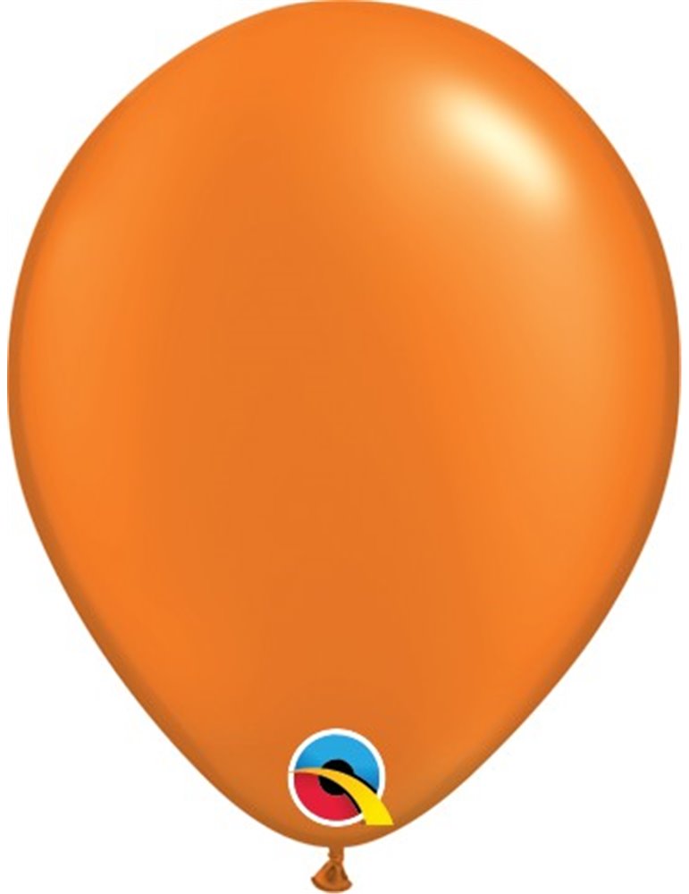 Pearl Orange Pack of 100 5" latex balloons