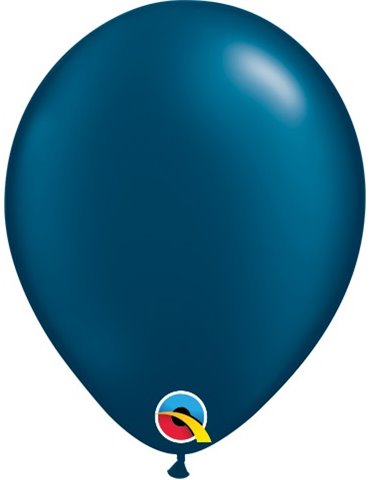 Pearl Midnight Blue Pack of 100 5" latex balloons