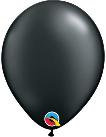 Pearl Black Pack of 100 5" latex balloons