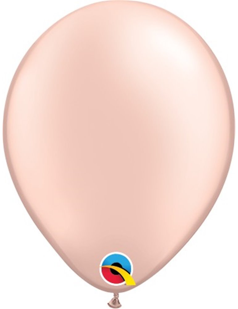 Pearl Peach Pack of 100 5" latex balloons