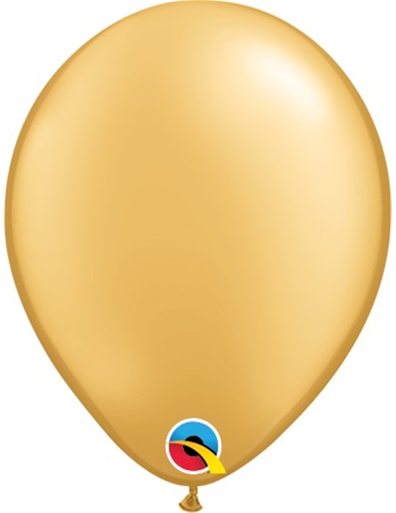 Pearl Gold Pack of 100 5" latex balloons