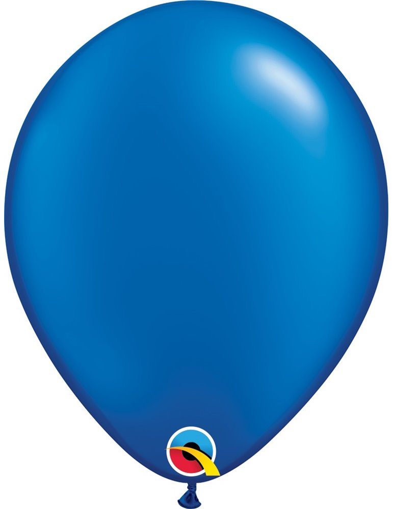 Pearl Sapphire Blue Pack of 100 11" latex balloons