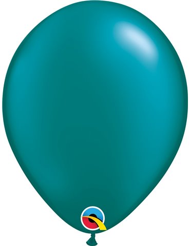 Pearl Teal Pack of 100 11" latex balloons